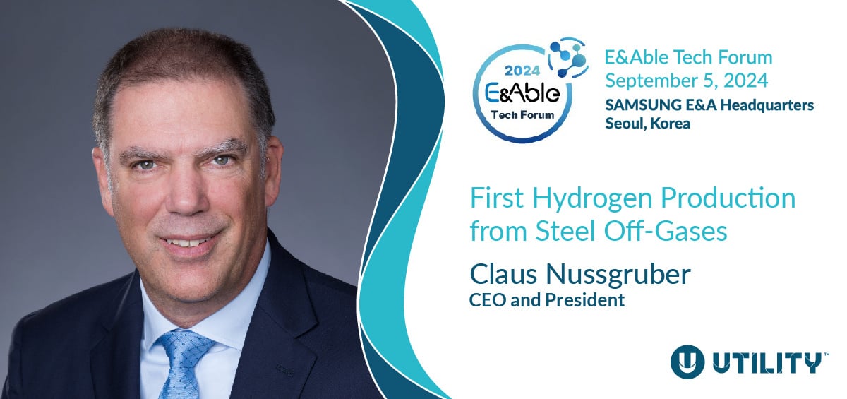 E&Able: Nussgruber presents on industry's first hydrogen produced from steel off-gas